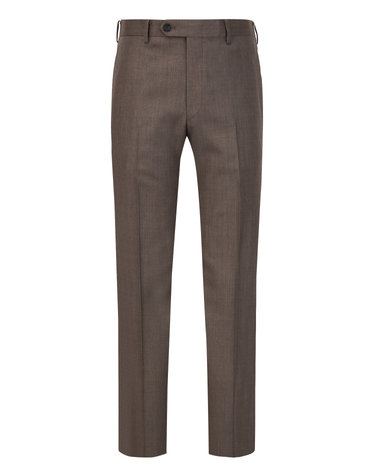 [ALBERO][ZEGNA] 브라운 울 솔리드 팬츠