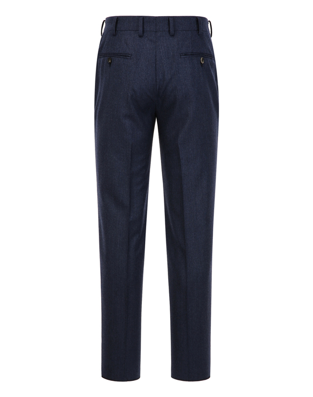 마에스트로 남성 [ALBERO][ZEGNA] 라이트블루 울팬츠 밝은 블루 착용컷