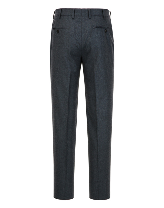 마에스트로 남성 [ALBERO][ZEGNA] 다크그린 울팬츠 진한 초록 착용컷