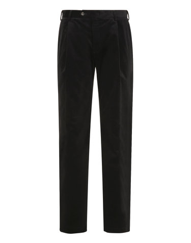 블랙 코듀로이 팬츠