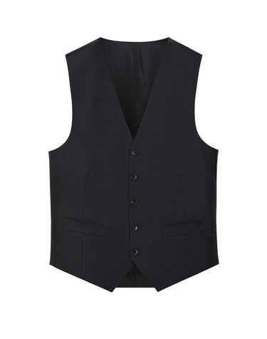 [REGULAR][ZEGNA TROFEO] 다크그레이 울 솔리드 수트 베스트