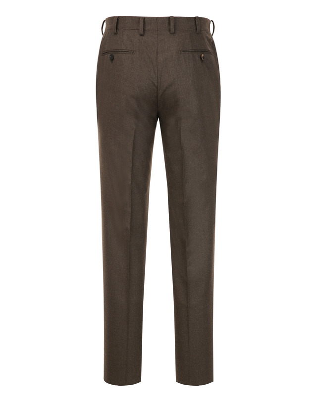 마에스트로 남성 [ALBERO][ZEGNA] 페일카키 투톤 울 팬츠 연카키 착용컷