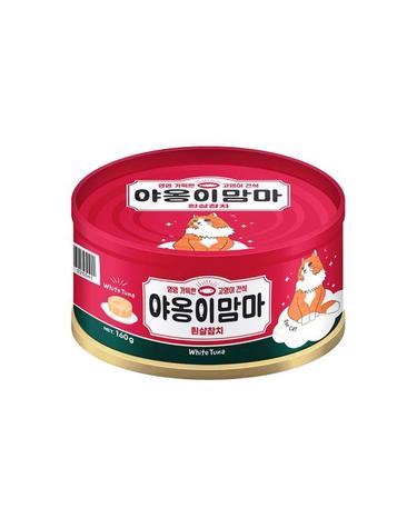 야옹이맘마 흰살참치 160g
