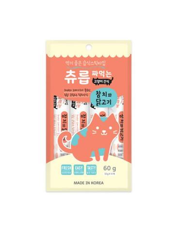 [츄릅] 짜먹는 참치_닭고기 60g 고양이간식