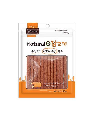 [네츄럴오] 닭고기져키100g 애견간식