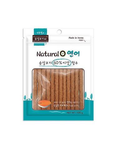 [네츄럴오] 연어져키100g 애견간식