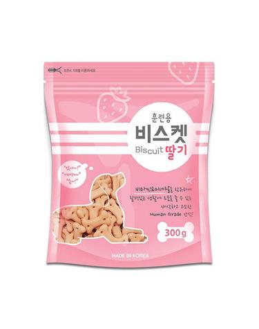 [훈련용비스켓] 딸기300g 애견간식