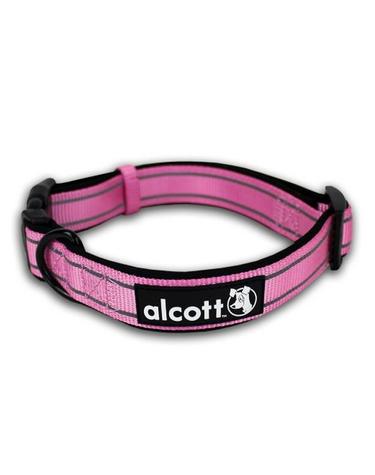 Alcott Collars (알콧 목줄) - 핑크(분홍) NEW 소 강아지목줄