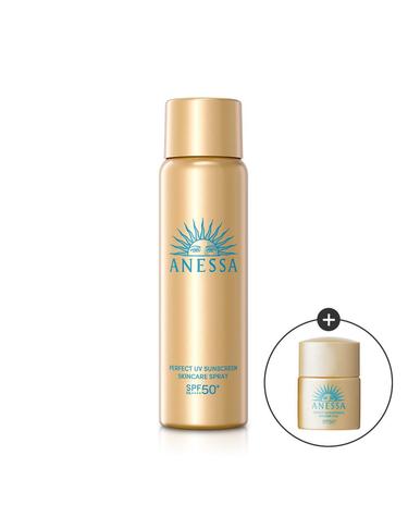아넷사 퍼펙트 UV 선스크린 스킨케어 스프레이 60g (전고객밀크샘플+수량별사은품)
