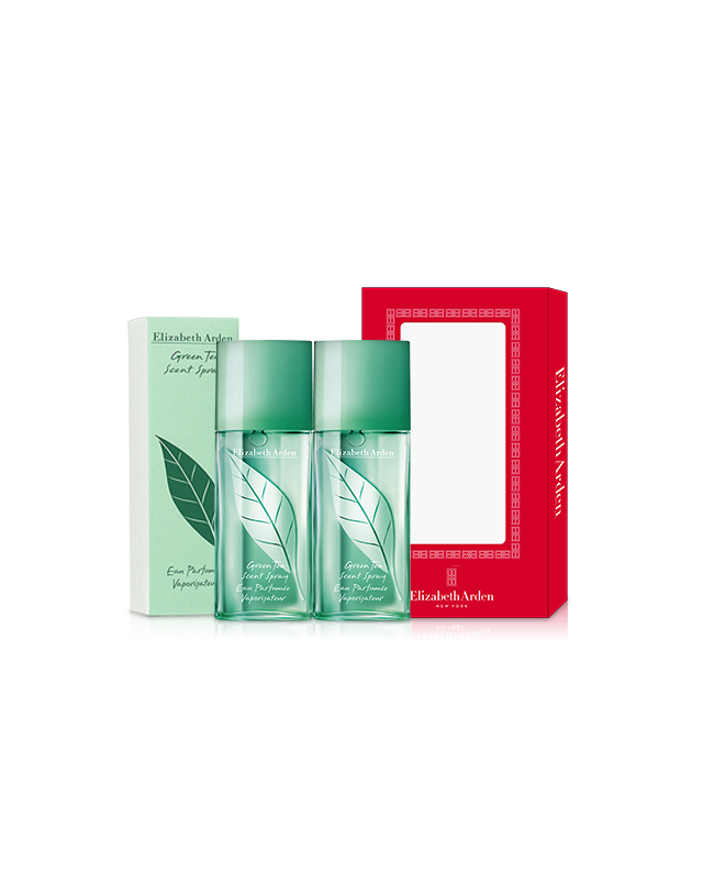 엘리자베스아덴 그린티 향수 2종 세트(100ml+100ml)+정품쇼핑백 착용컷