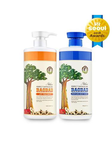 바오밥 LPP 트리트먼트 + 퍼퓸 바디워시 1000ml