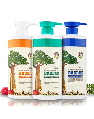 바오밥 샴푸 트리트먼트 바디워시 1000ml