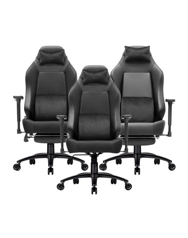 제닉스 오비스 M300 SERIES 메쉬 발받침 사무용 컴퓨터의자