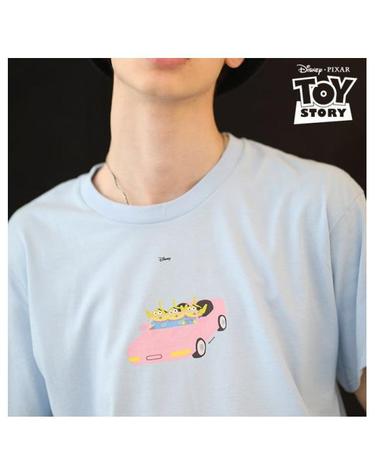 Green Alien CAR T-Shirt Sora