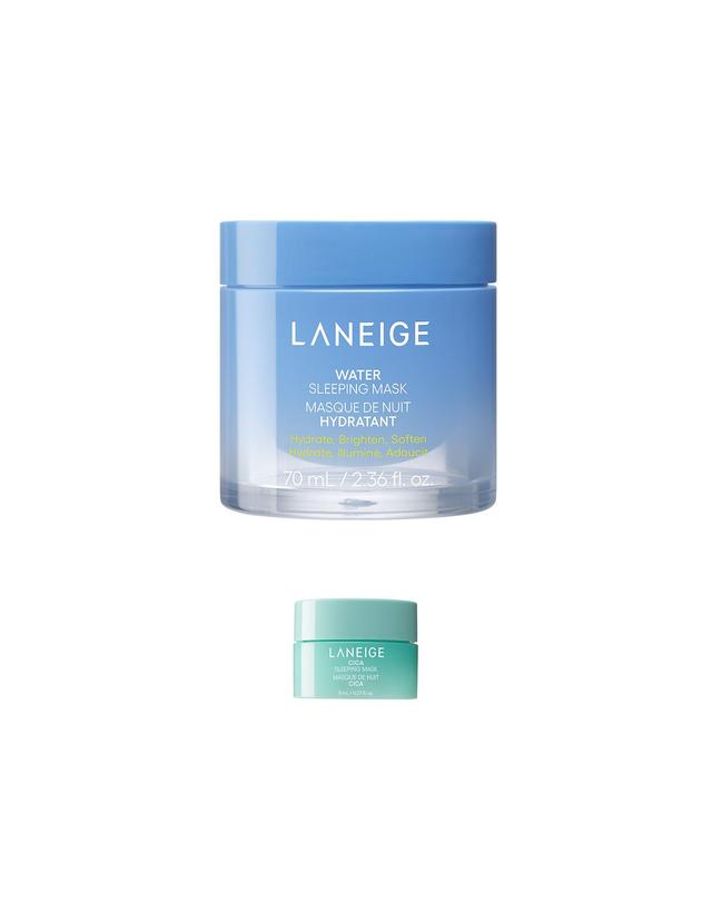 라네즈 워터 슬리핑 마스크 70ml 착용컷