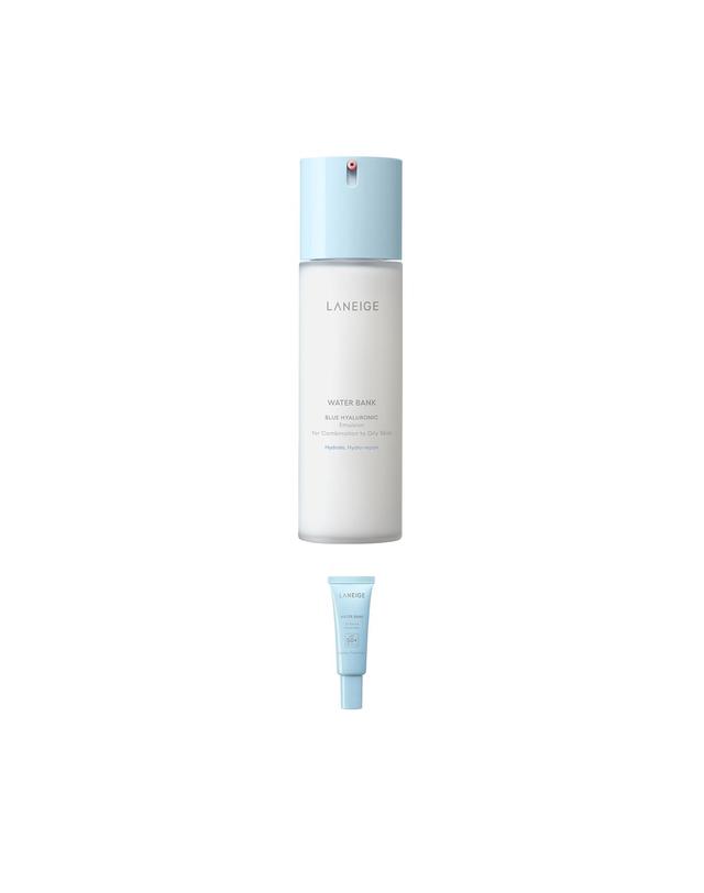 라네즈 워터뱅크 블루 히알루로닉 에멀젼 120ml (옵션) 착용컷