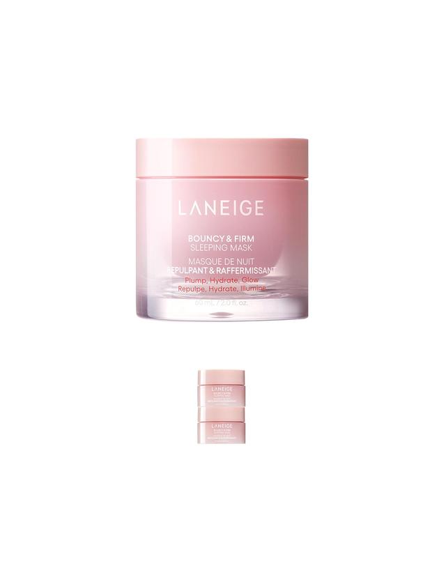 라네즈 바운시 앤 펌 슬리핑 마스크 60ml 착용컷