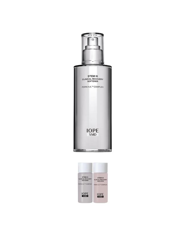아이오페 XMD 스템3 클리니컬 리커버리 소프너 130ml 착용컷