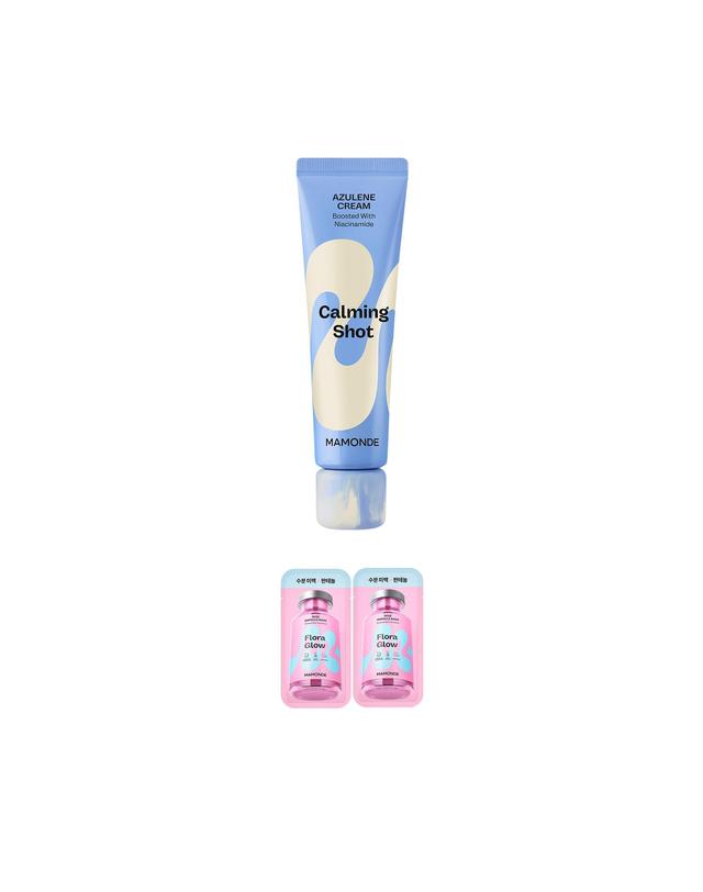 마몽드 카밍 샷 아줄렌 크림 60ml 착용컷