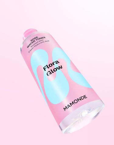 플로라 글로우 로즈 워터 토너 300ml