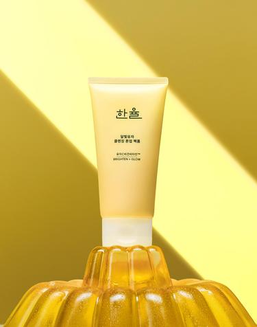한율 달빛유자 클렌징 톤업 팩폼 120ml