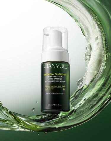 쑥판텐 인텐시브 리페어 수분드레싱 진정 버블 세럼 90ml