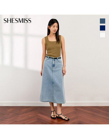 A라인 미디 스커트_SSMSKQ22020