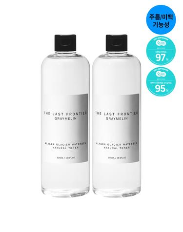 [미백/주름개선] 알래스카 내추럴 토너 500ml 1+1