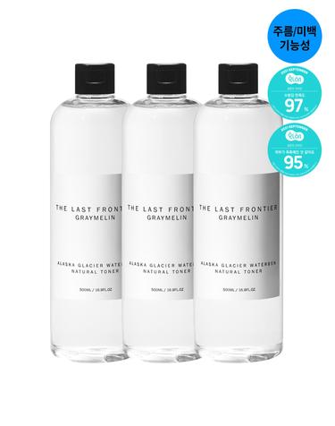 [미백/주름개선] 알래스카 내추럴 토너 500ml 2+1