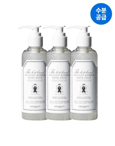 [수분공급] O2 산소버블 마스크팩 200ml 2+1
