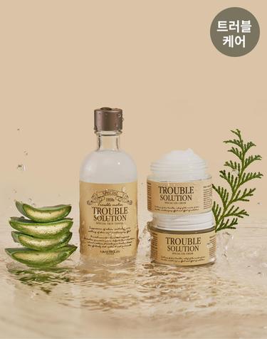 [트러블케어] 트러블 솔루션 스페셜 2종세트 (스킨토너 130ml+젤크림 50g)