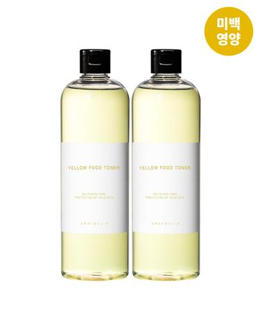[미백개선] 옐로우푸드 토너 500ml 1+1