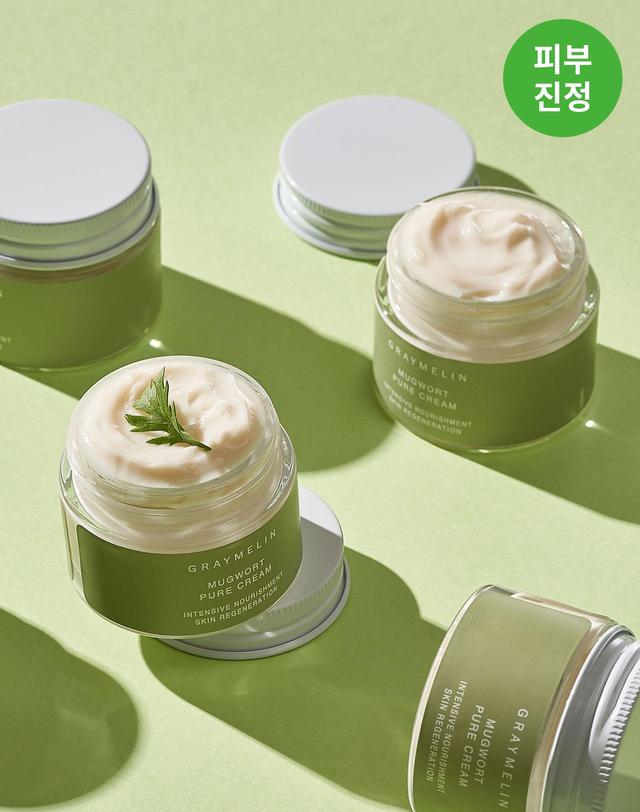 그레이멜린 [저자극] 쑥 퓨어 크림 50g 착용컷