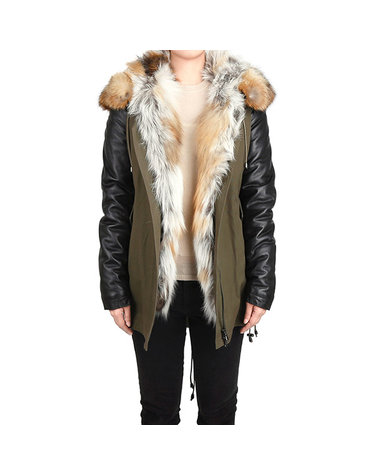 포르테쿠튀르 암 레더 VULPES 퍼 자켓 FC FW17 40