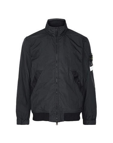 스톤아일랜드 26FW 블랙 크링클랩스 윈드브레이커 집업 자켓 L2S154100002 S0A23 V0029