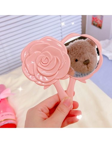 로즈 휴대용 장미손거울