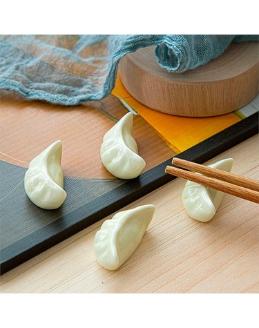 도자기 만두 젓가락 받침대