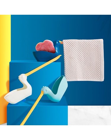펠리컨 수세미 수납 행주걸이 스펀지 거치대 건조대