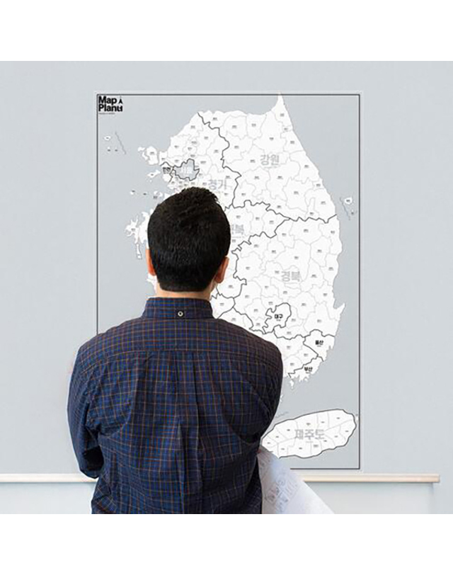 브리스크스타일 쓰고 지우는 투명지도 - 맵플래너 ver 2.0 착용컷