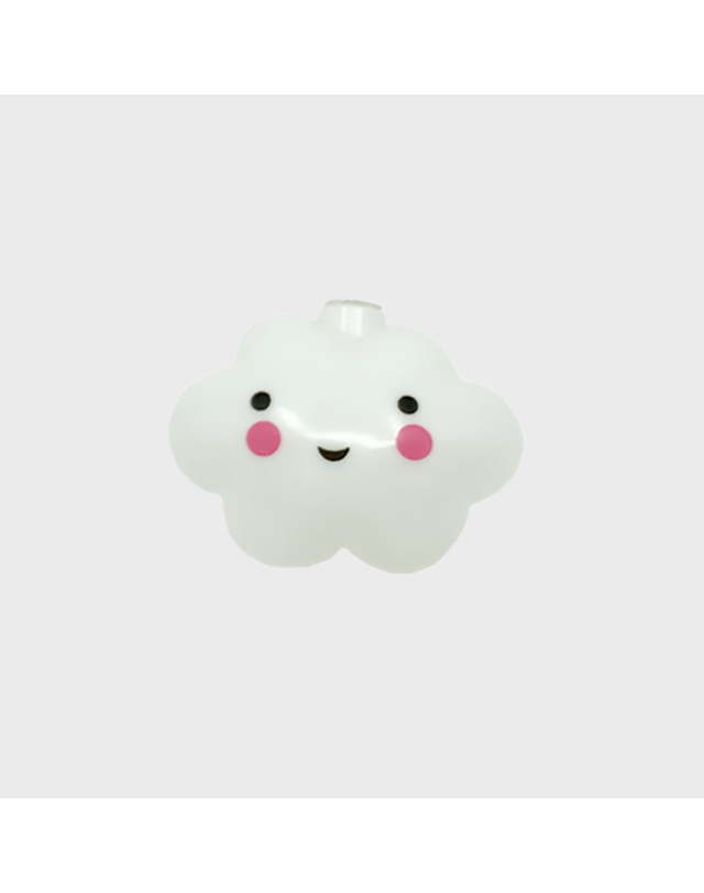 브리스크스타일 감성 무드등 구름 가랜드 조명 USB 1+1 착용컷