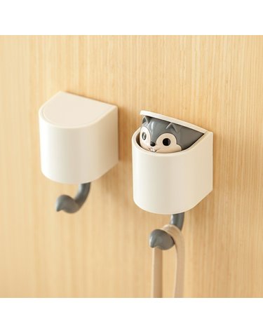 심심한 벽에 포인트! 귀여운 다람쥐 인테리어 후크
