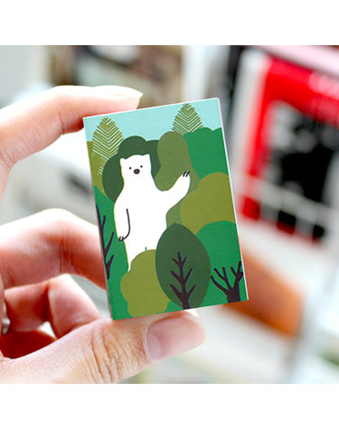 브리스크스타일 성냥 패턴 3P set (Bear/빵/꽃)