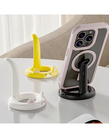 고양이 꼬리 탁상용 휴대폰 스마트폰 거치대