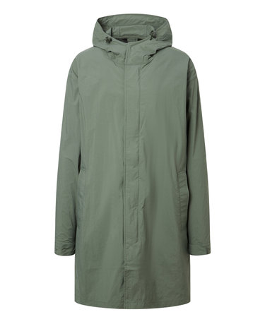 라움 남성 [PYRENEX] 카키 단색 후드캐주얼점퍼
