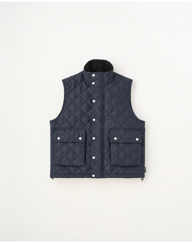 네이비 ELGIN QUILTED VEST