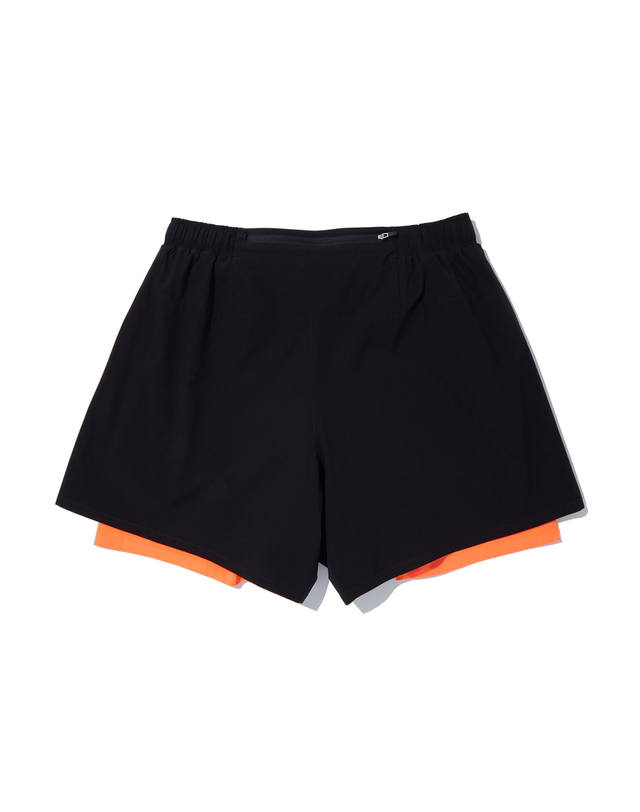리복 Reebok X Pular 5인치 2-in-1 러닝 쇼츠 - 블랙 착용컷