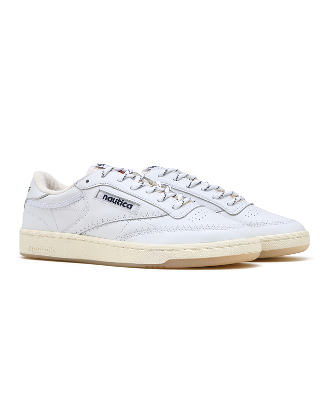 리복 Reebok X Nautica 클럽 C 빈티지 - 화이트 / RB00071 흰색 착용컷