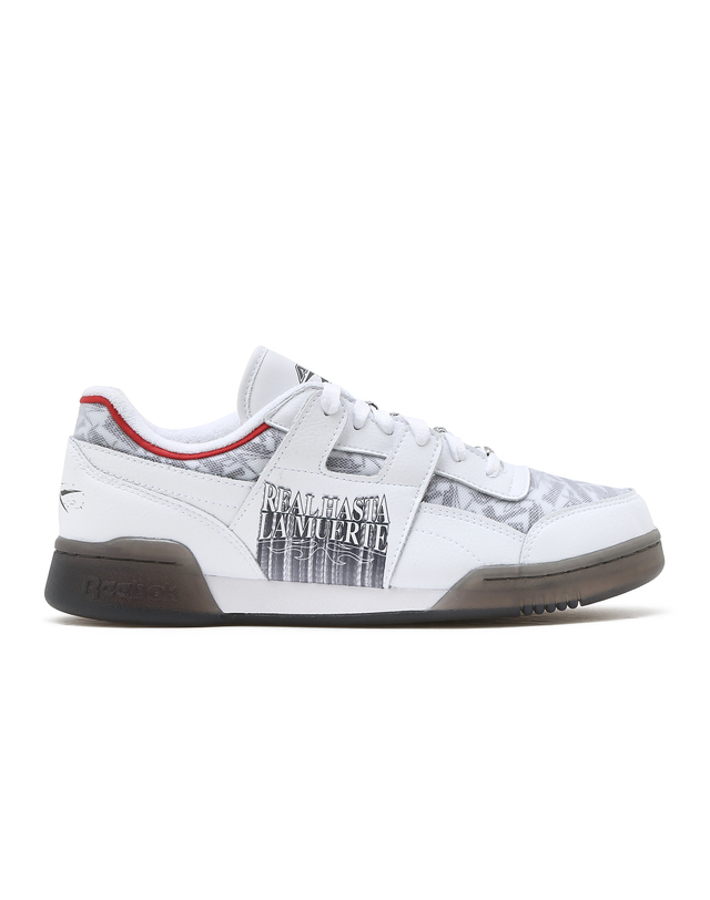 리복 Reebok X Anuel AA 워크아웃 플러스 - 화이트 / 100245960 흰색 착용컷