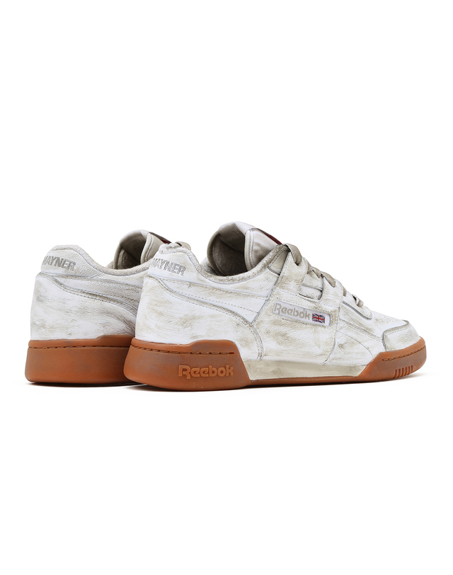 리복 Reebok X HED MAYNER 워크아웃 플러스 OG - 화이트:검 / 100261847 흰색 착용컷