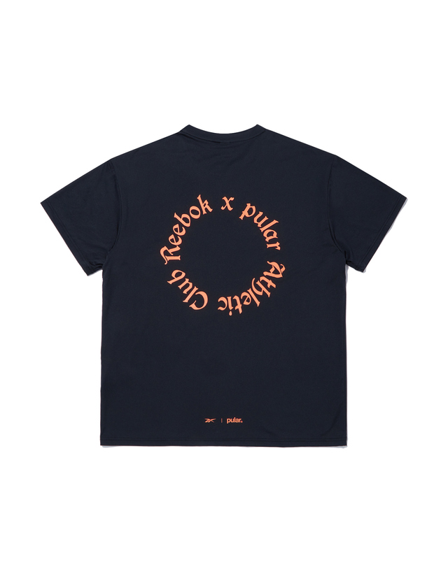 리복 Reebok X Pular 러닝 퍼포먼스 반팔티 - 블랙 착용컷
